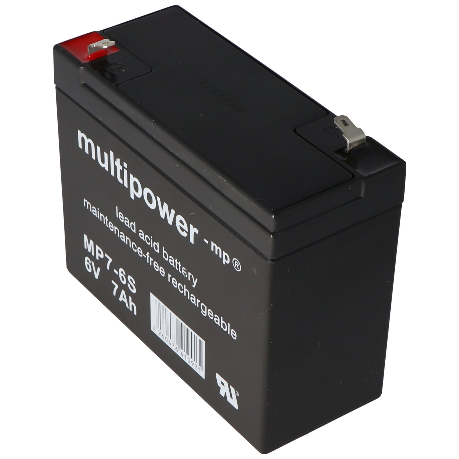 Multipower Sonnenschein Dryfit A206/6.5S loodaccu met aansluiting