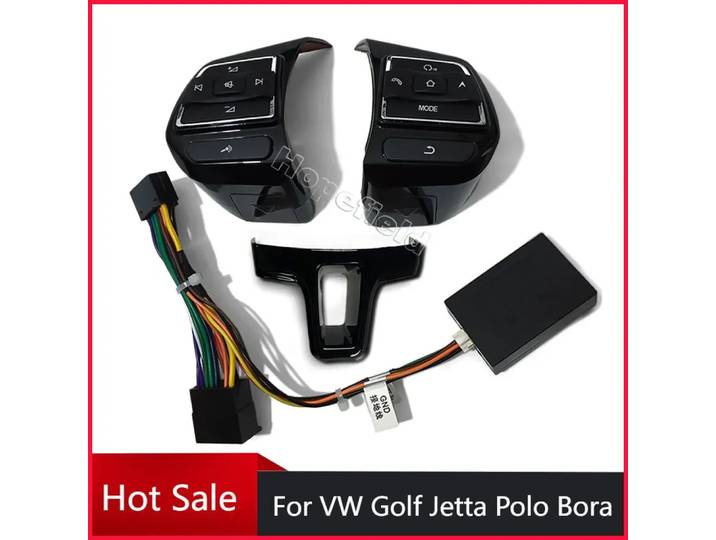Bouton multimédia interrupteur au volant télécommande android pour VW jetta golf 5 6 polo 9N 6R Bora touran caddy tiguan tuning