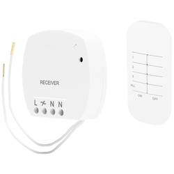 Smartwares SH4-99560 FSK 433 MHz Funk-Schalter, Fernbedienung mit Dimmfunktion SH4-99560
