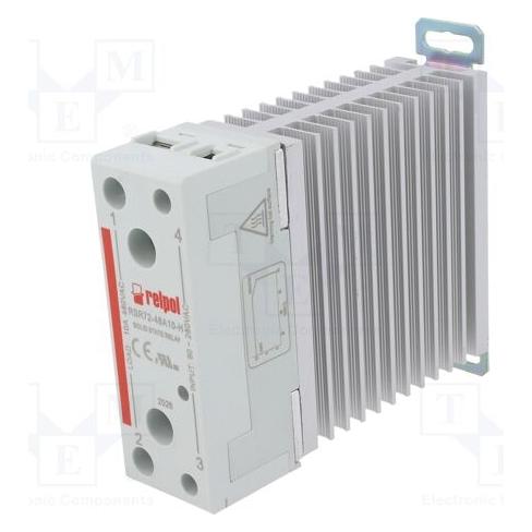 Relpol Relais: Halbleiter USteuer: 90÷280VAC 10A 24÷530VAC RSR72 IP20 (RSR72-48A10-H)