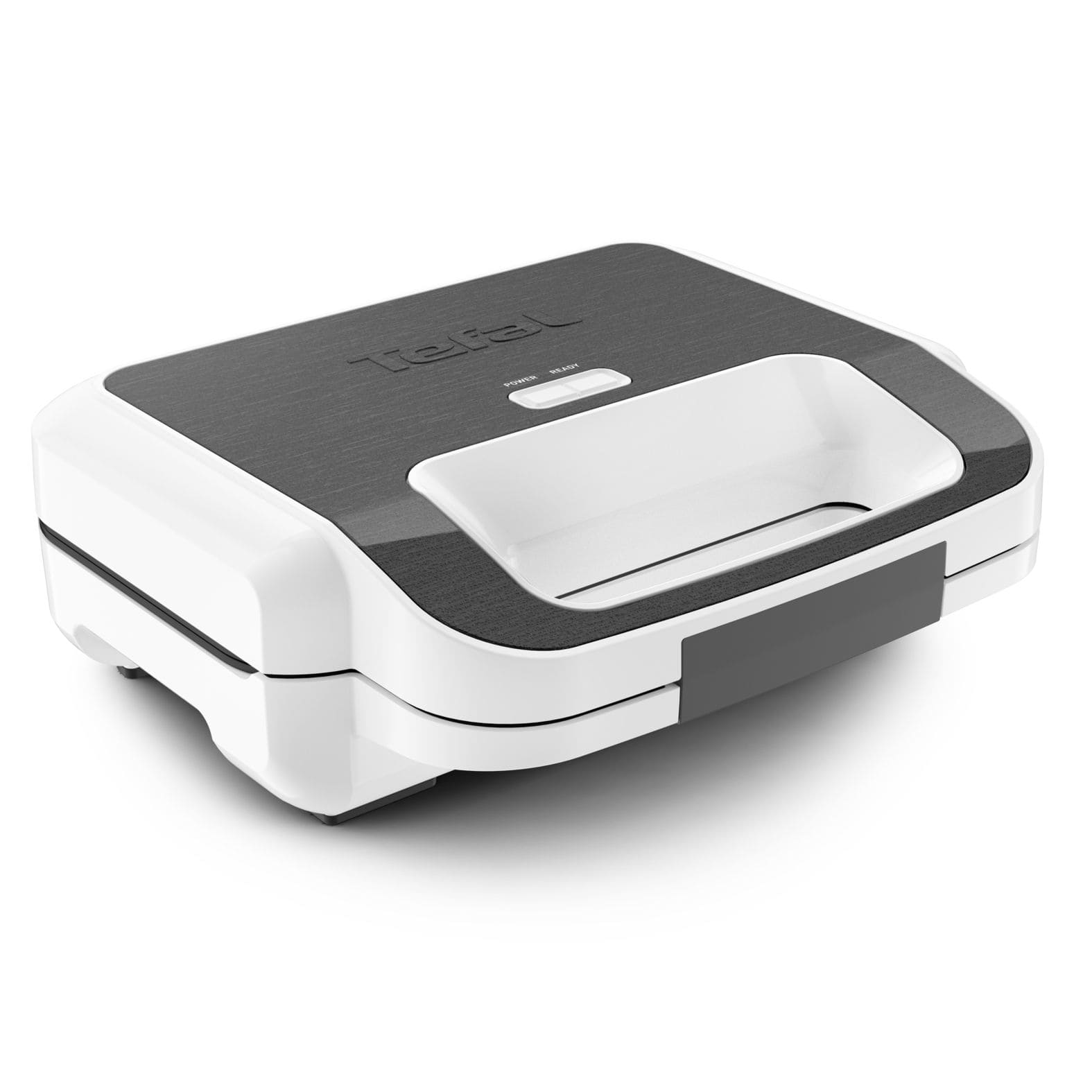Tefal SW7011 Snack XL Waffel- und Sandwichmaker 850 W (Weiß, Edelstahl) SW701110