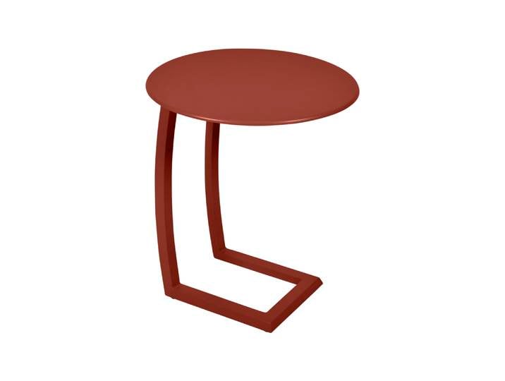 Fermob ALIZE Beistelltisch Alumnium Ø 48 CM - Ockerrot