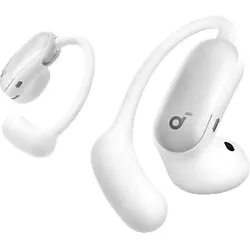SOUNDCORE BY ANKER AeroFit 2 Pro, Open-ear Kopfhörer Bluetooth Glänzendes Weiß