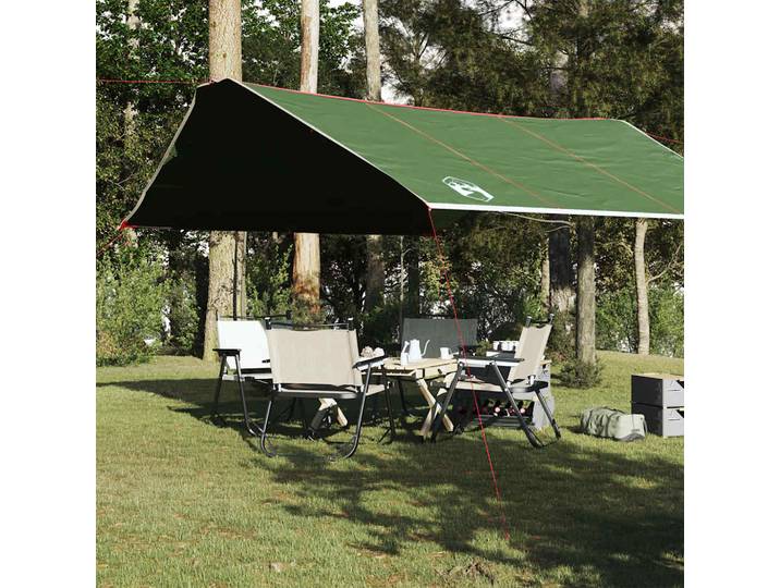 vidaXL Tarp Grün 420x440 cm Wasserdicht