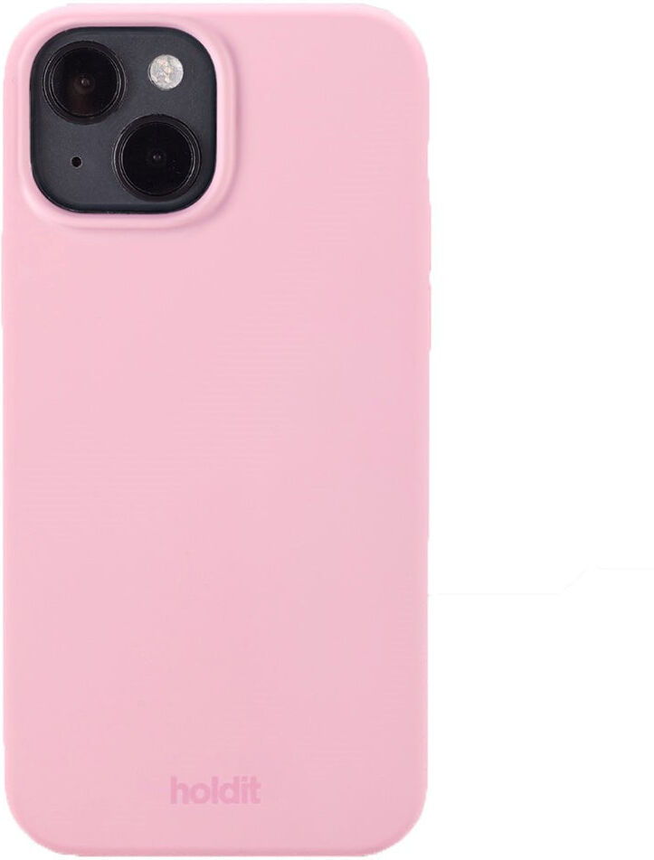 Holdit iPhone 14 / 13 Soft Touch Silikone Cover - Rosa