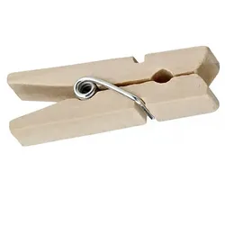 MONOUSO - Mini-Holzklammern 2,5cm (100 Stück)