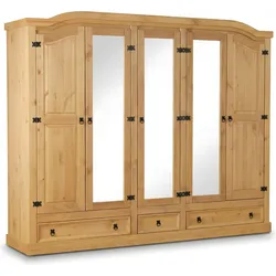 Ebuy24, Kleiderschrank, Kleiderschrank New Mexico (243 x 57 x 193 cm)