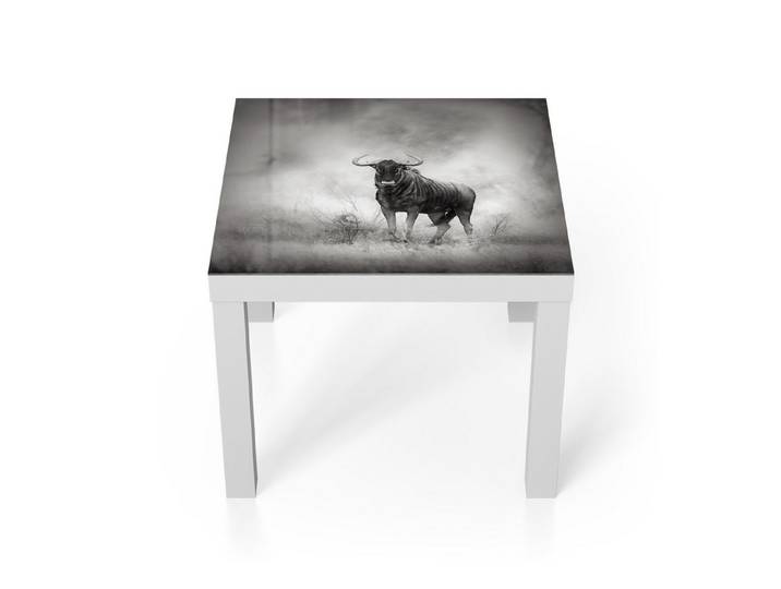 DEQORI Couchtisch 'Regenwächter', Glas Beistelltisch Glastisch modern