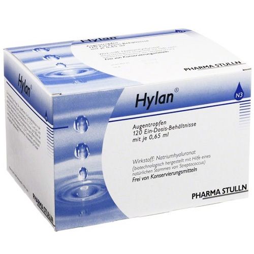 Hylan 0,65 ml Augentropfen 120 St