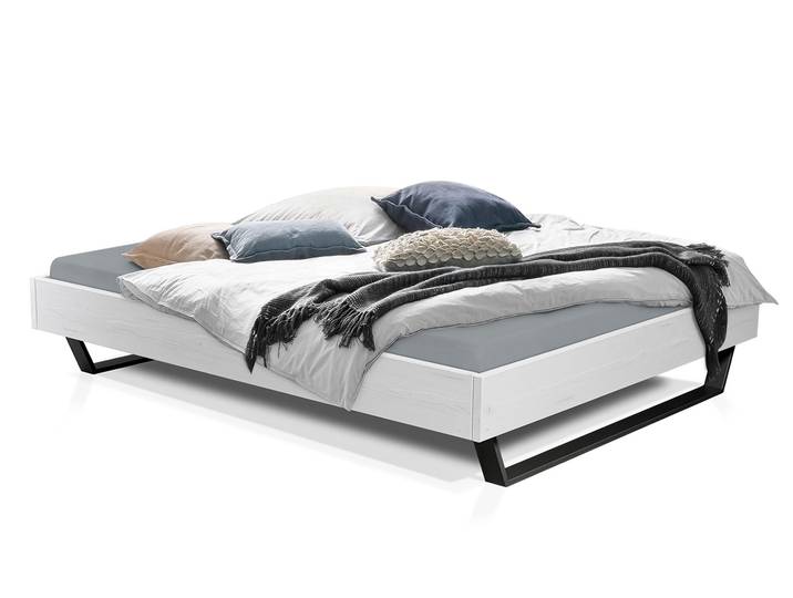 LUKY Kufenbett ohne Kopfteil, Material Massivholz, Fichte