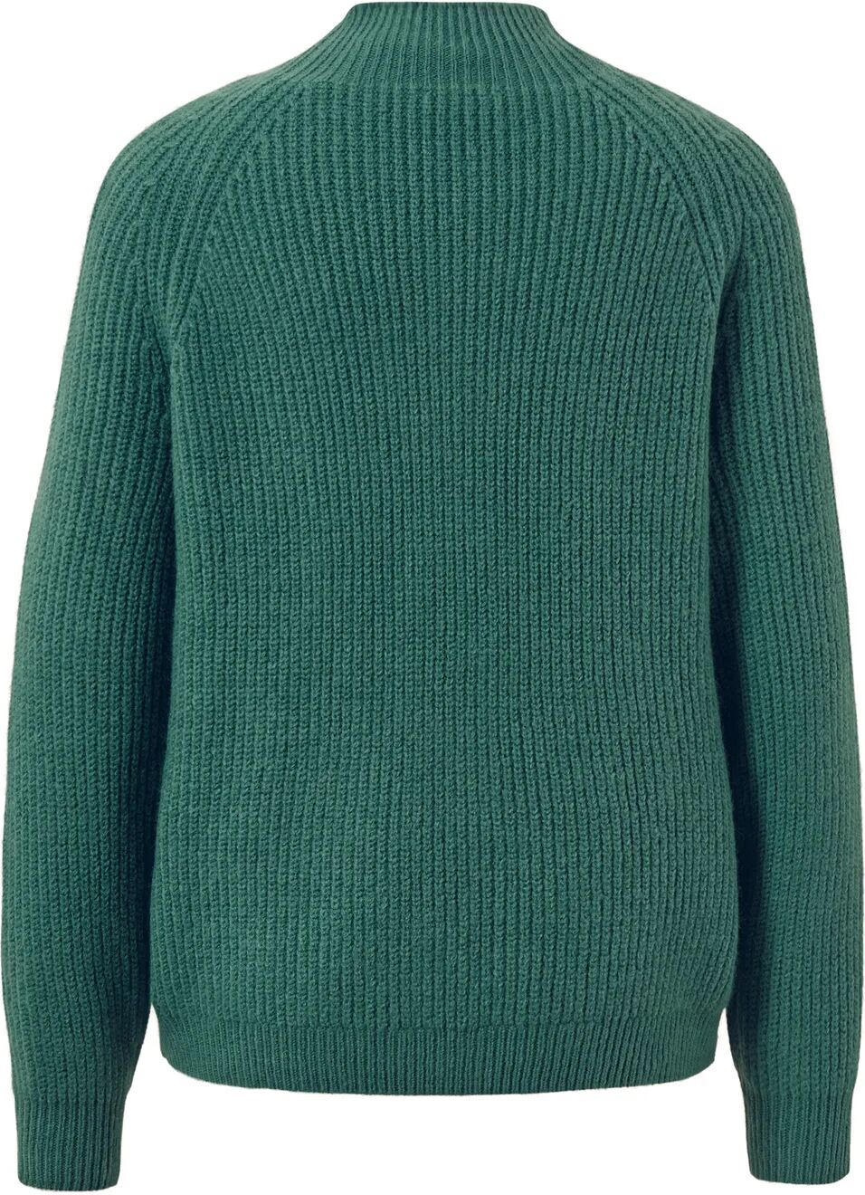 Tchibo - Grobstrickpullover mit Stehkragen - Damen - Gr. L - grün