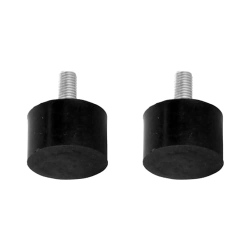 cyclingcolors 2x Silentblock rubberen buffer schokdempers M8x20mm 30x20mm voor auto, motorfiets, tractor en aanhanger