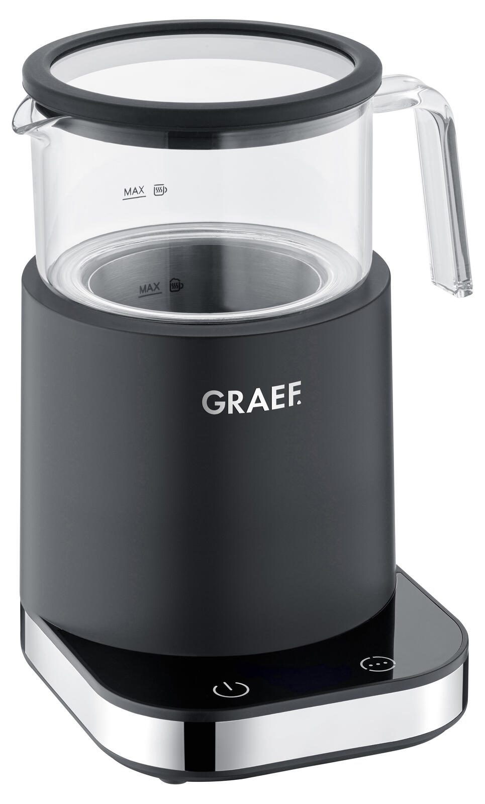 GRAEF MS902 Milchaufschäumer schwarz MS902EU