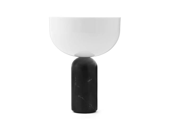 New Works Kizu portable Tischleuchte Black marble