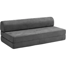 FALTSOFA Katusha Flachgewebe anthrazit