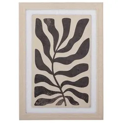 DAHEIM Wandbild 50 x 70 cm Tiller Baumwolle Braun