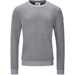 Safeguard, Arbeitsoberteil, ESD Sweatshirt, Rundhals, grau, XL, Comfort-Fit (XL)