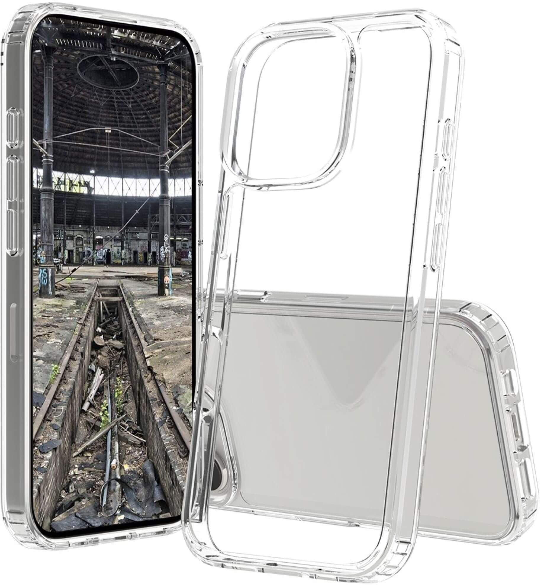 JT Berlin BackCase Pankow Clear Apple iPhone 16 Pro Max transparant