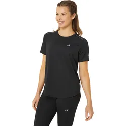 Asics Damenlaufshirt Shirt Road SS Top - schwarz / 36