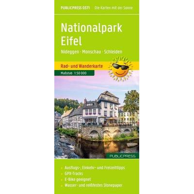 Publicpress Rad- und Wanderkarte Nationalpark Eifel, Nideggen, Monschau, Schleiden 1:50.000, Sonstige von , KOMPASS Freytag & Berndt,