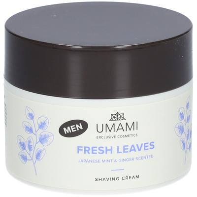 Umami Men Fresh Leaves Shaving Cream Japanse Munt & Gember 250 ml Rasierschaum