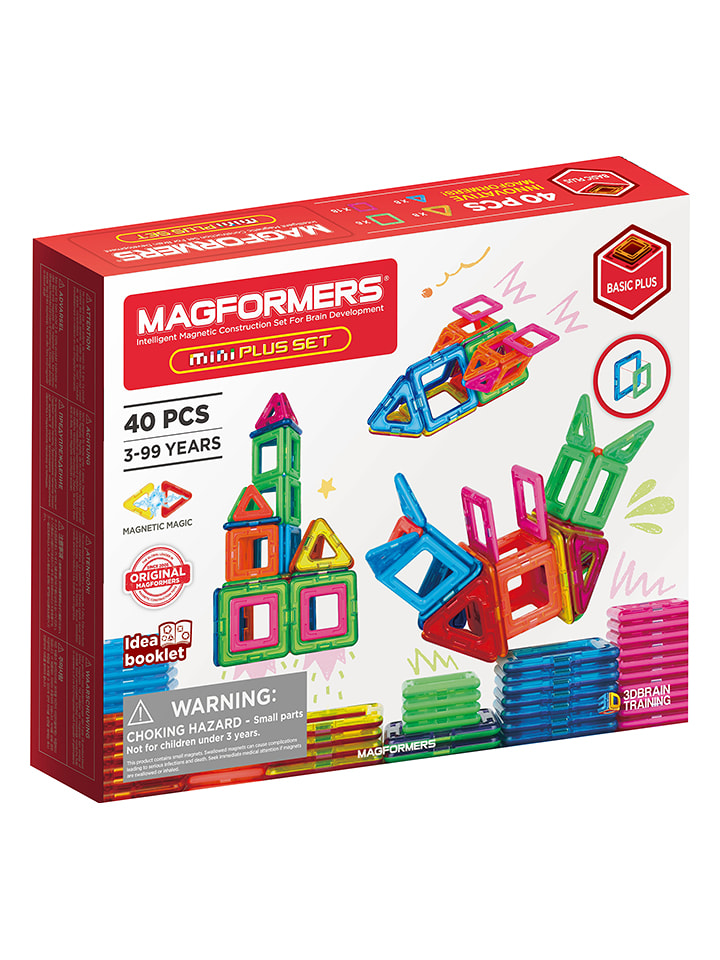 Konstruktionsspielzeug "Magformers Mini Plus" - ab 3 Jahren - onesize