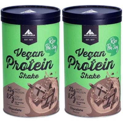 Multipower Vegan Protein Schoko 420g 2x 2x420 g Pulver