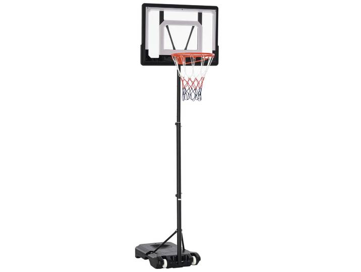 ComfortXL Basketballständer De-10401 Schwarz, Metall, 75x83 cm, Freizeit & Co, Sport & Fitness