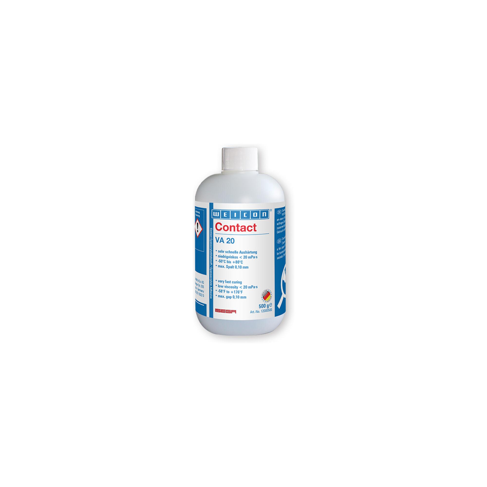 Weicon Contact VA 20 Cyanacrylat-Klebstoff 500 g (10000215)