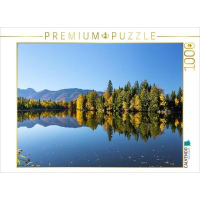 CALVENDO Puzzle Neuer Moosbergsee | 1000 Teile Lege-Größe 64 × 48 cm Foto-Puzzle für glückliche Stunden