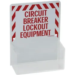 Brady, Zubehör Arbeitsschutz, PRINZING CIRCUIT BREAKER BOARD ONLY, Lockout-Station