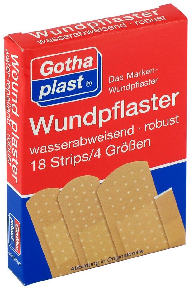 Gothaplast Wundpfl.wasserf.4 Grössen