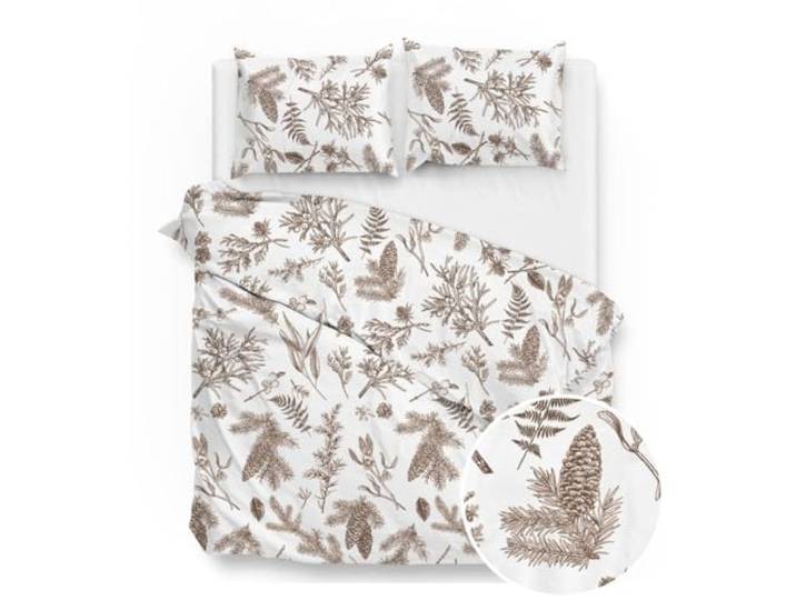 Dekbedovertrek Zo! Home Flanel B 240 x L 200 cm/B 240 x L 220 cm Blanc Lits-jumeaux