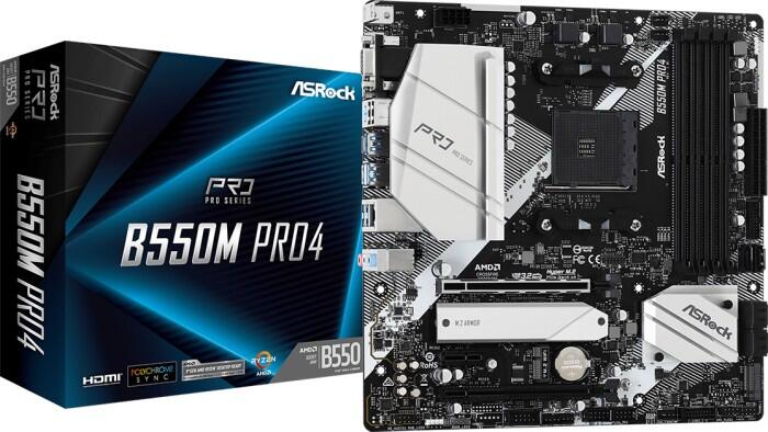 ASRock B550M Pro4 90-MXBDK0-A0UAYZ
