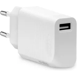 SBS GreenLine Reiselader 18W USB PD weiss (18 W, 1 Port), USB Ladegerät, Weiss