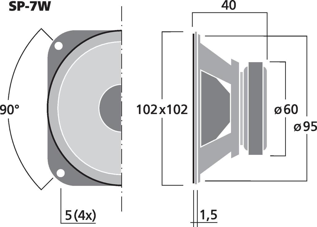 MONACOR SP-7W