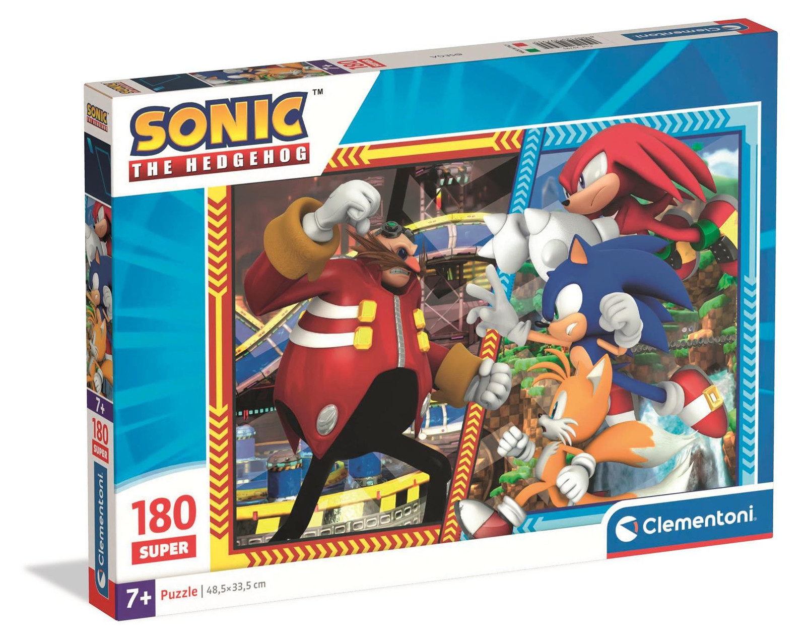 Clementoni Puzzel 180 Super Color Sonic 29795