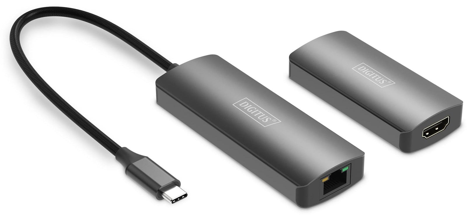 DIGITUS DS-55343 4K Video Extender USB-C naar HDMI 30 meter