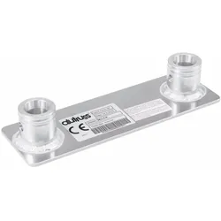 Alutruss BILOCK E-GL22 Bodenplatte female, Montage Lichttechnik