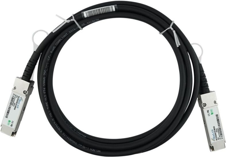 Alcatel BlueOptics OS6560-CBL-100-BL cavo InfiniBand e in fibra ottica 1 m QSFP Arancione