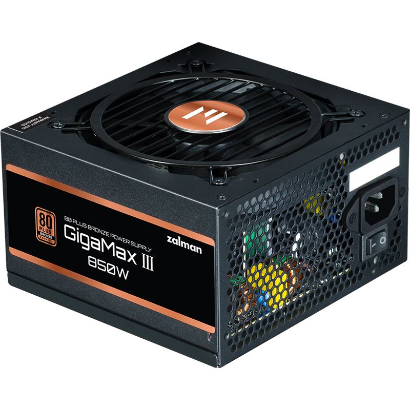 850 Watt Zalman GigaMax III ZM850-GV3 Teilmodular 80+ Bronze
