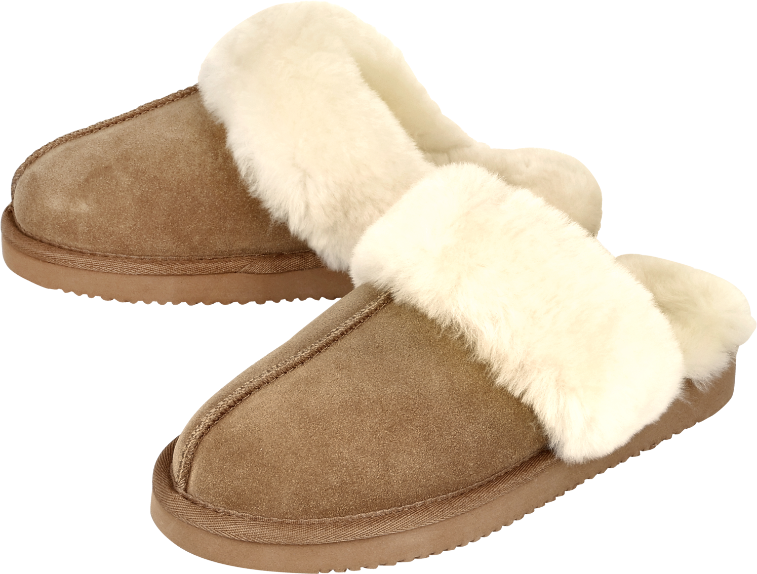 ESMARA® Damen Premium Lammfellhausschuhe
