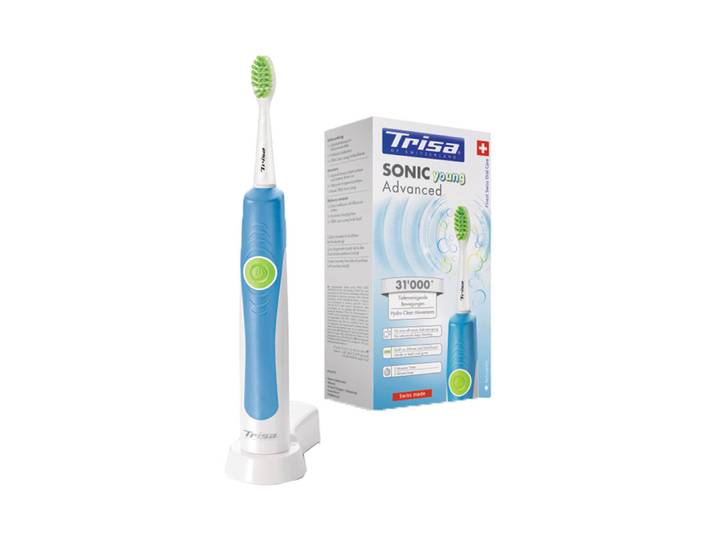Trisa Sonic Advanced Young Zahnbürste blau/grün