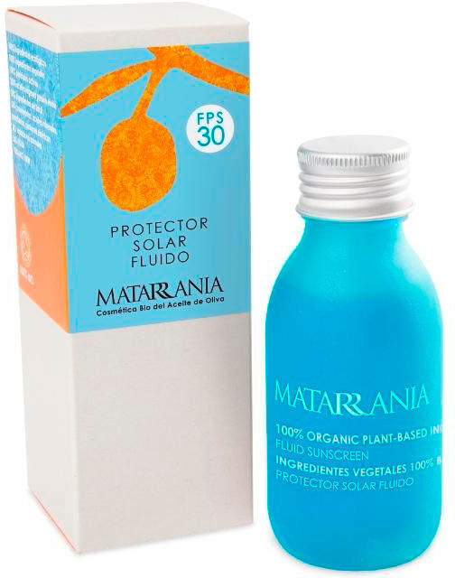 Matarrania Protector Solar Fluido SPF30 100% Bio 100 ml
