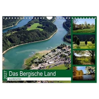 Das Bergische Land - wunderschön (Wandkalender 2027 DIN A4 quer), CALVENDO Monatskalender