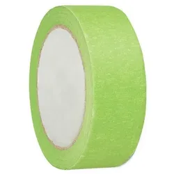 Feinkreppband Abdeckband Malerkrepp Grün Malerband Klebeband 25mm x 50m 2 Rollen