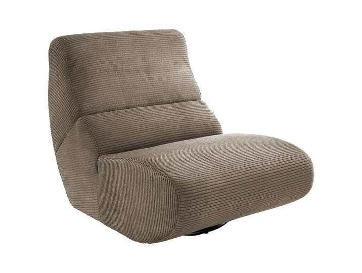 Livetastic Sessel, Graubraun, Metall, 74x85x105 cm, Stoffauswahl, Sitzfläche 360° drehbar, Wohnzimmer, Sessel, Sonstige Sessel