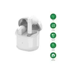 4smarts TWS Bluetooth Kopfhörer SkyBuds 2 ENC weiß