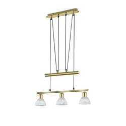 Modische 18W LED Pendel Hänge Leuchte Kneipe höhenverstellbar TRIO 371010308