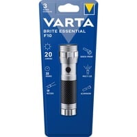 Brite Essential F10, Taschenlampe silber/schwarz